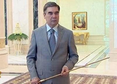 حضور بردی محمداف در تلویزیون ملی ترکمنستان