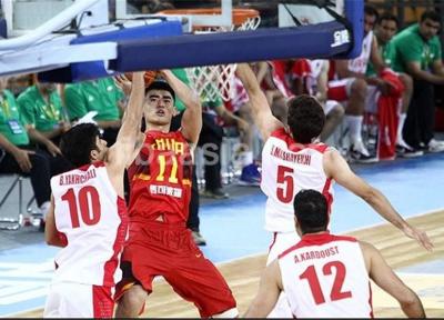 تیم ملی بسکتبال، حریفش چین را شکست داد، تثبیت حضور در نیمه نهایی به عنوان صدرنشین