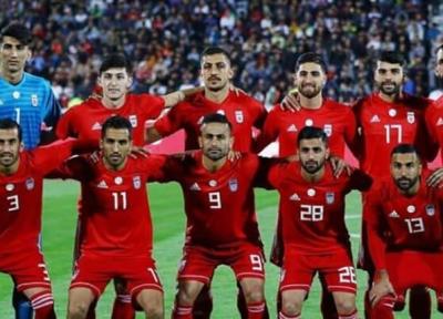 سقوط 4 پله ای تیم ملی فوتبال ایران در تازه ترین رده بندی فیفا