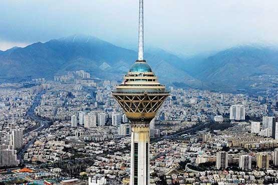 هوای تهران در مرز آلودگی هوای تهران در مرز آلودگی