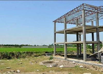 قلع و قمع 25 مورد ساخت ساز در اراضی کشاورزی نظرآباد
