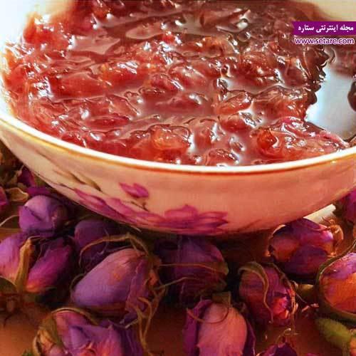 طرز تهیه مربای گل محمدی (گل سرخ)