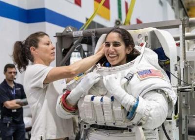 فضانورد زن ایرانی آماده صعود می گردد
